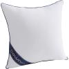 imageDOWNCOOL 100 Cotton Stuffer Throw Pillow Insert Square Down and Feather Filled Decorative Bed Sofa Insert 26x26 Inch White1 Pack Down Alternative