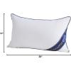 imageDOWNCOOL 100 Cotton Stuffer Throw Pillow Insert Square Down and Feather Filled Decorative Bed Sofa Insert 26x26 Inch White1 Pack Down Alternative