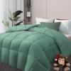imageDOWNCOOL Comforters Queen Size Duvet InsertBlack All Season Duvet Lightweight Quilt Down Alternative Hotel Comforter with Corner Tabs Black Queen 88x92 InchesSage Green
