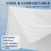 imageDOWNCOOL Cooling Blanket Queen Size Grey Summer Blanket for Hot Sleeper and Night Sweats Lightweight Soft QMaxampgt04 ArcChill Cool BlanketWhite