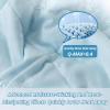 imageDOWNCOOL Cooling Comforter Cream White Cooling Blanket Queen Size Cooling Duvet for Hot Sleeper Breathable Summer Quilt Lightweight Soft QMaxampgt04 ArcChill Cool Comforter90quotX90quot02bohemiaPeacock Blue