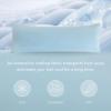 imageDOWNCOOL Luxury Full Body Pillow Insert with Fiber Cover  Ultra Soft Body Pillow for Sleeping  Breathable Long Bed Pillow Insert 20quotx54quotPink with CoverCoolingblue