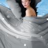 imageDOWNCOOL Cooling Comforter Cream White Cooling Blanket Queen Size Cooling Duvet for Hot Sleeper Breathable Summer Quilt Lightweight Soft QMaxampgt04 ArcChill Cool Comforter90quotX90quot01grey