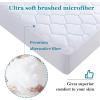 imageDOWNCOOL 3 Inch Mattress Ultra Thick and Fluffy Supportive Memory Foam Mattress Topper for Body Pain Pad with Breathable Mesh Design for Deep Sleep