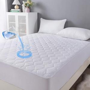 imageDOWNCOOL 3 Inch Mattress Ultra Thick and Fluffy Supportive Memory Foam Mattress Topper for Body Pain Pad with Breathable Mesh Design for Deep Sleep