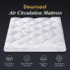 imageDOWNCOOL 3 Inch King Mattress Topper Ultra Thick and Fluffy Supportive Memory Foam Mattress Topper for Body Pain Mattress Pad with Breathable Mesh Design for Deep Sleep 80x78x3 InchesTwin
