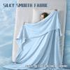 imageDOWNCOOL Cooling Comforter Queen Size Green Cooling Blanket for Hot Sleeper Lightweight amp Breathable Blanket for Night SweatsDualSide Cooling Summer Bedding90X9001blue