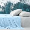 imageDOWNCOOL Cooling Comforter Queen Size Green Cooling Blanket for Hot Sleeper Lightweight amp Breathable Blanket for Night SweatsDualSide Cooling Summer Bedding90X9001blue