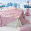 imageDOWNCOOL Cooling Comforter Queen Size Lightweight Blanket for Hot Sleepers with Cooling Pillowcases 3Piece Bedding Set for Night Sweats amp MoistureWicking QuickDry Fabric Grey 90x90Pink
